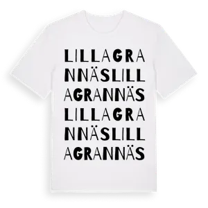 Lilla Grannäs ordlek t-shirt – ekologisk bomull t-shirt från Pinshirt