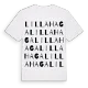 Lilla Haga ordlek t-shirt