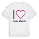 Jag älskar Lilla Hällen t-shirt stort tryck