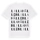 Lilla Hällen ordlek t-shirt