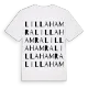 Lilla Hamra ordlek t-shirt