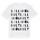 Lilla Hökhult ordlek t-shirt