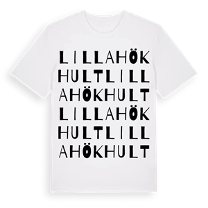 Lilla Hökhult ordlek t-shirt – ekologisk bomull t-shirt från Pinshirt