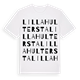 Lilla Hultersta ordlek t-shirt