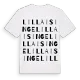 Lilla Isinge ordlek t-shirt