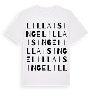 Lilla Isinge ordlek t-shirt – ekologisk bomull t-shirt från Pinshirt