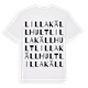 Lilla Källhult ordlek t-shirt