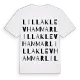 Lilla Klevhammar ordlek t-shirt