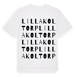 Lilla Koltorp ordlek t-shirt – ekologisk bomull t-shirt från Pinshirt