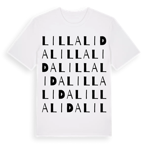 Lilla Lida ordlek t-shirt – ekologisk bomull t-shirt från Pinshirt