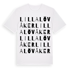 Lilla Lövåker ordlek t-shirt – ekologisk bomull t-shirt från Pinshirt