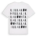 Lilla Lövhälla ordlek t-shirt