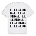 Lilla Lunda ordlek t-shirt