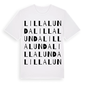 Lilla Lunda ordlek t-shirt – ekologisk bomull t-shirt från Pinshirt
