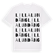 Lilla Lundäng ordlek t-shirt