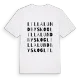 Lilla Lundbyskog ordlek t-shirt
