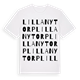 Lilla Nytorp ordlek t-shirt