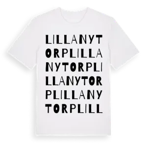 Lilla Nytorp ordlek t-shirt – ekologisk bomull t-shirt från Pinshirt