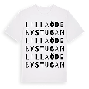 Lilla Ödebystugan ordlek t-shirt – ekologisk bomull t-shirt från Pinshirt