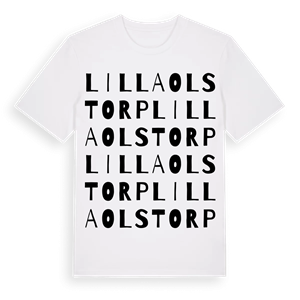 Lilla Olstorp ordlek t-shirt – ekologisk bomull t-shirt från Pinshirt