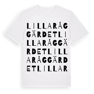Lilla Råggärdet ordlek t-shirt – ekologisk bomull t-shirt från Pinshirt
