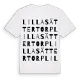Lilla Sättertorp ordlek t-shirt