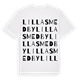 Lilla Smedby ordlek t-shirt