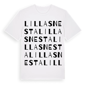 Lilla Snesta ordlek t-shirt – ekologisk bomull t-shirt från Pinshirt