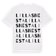 Lilla Snesta ordlek t-shirt