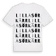 Lilla Sörkärr ordlek t-shirt