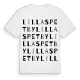 Lilla Spetby ordlek t-shirt