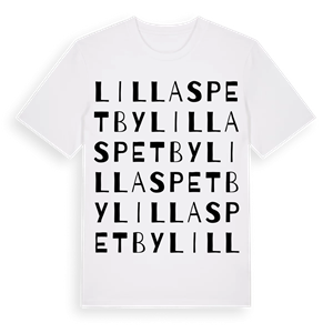 Lilla Spetby ordlek t-shirt – ekologisk bomull t-shirt från Pinshirt