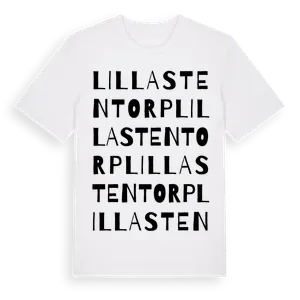 Lilla Stentorp ordlek t-shirt – ekologisk bomull t-shirt från Pinshirt