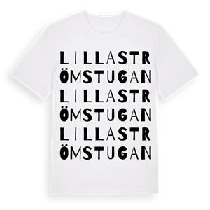 Lilla Strömstugan ordlek t-shirt – ekologisk bomull t-shirt från Pinshirt