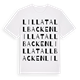 Lilla Tallbacken ordlek t-shirt