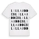 Lilla Udden ordlek t-shirt