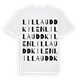 Lilla Uddkilen ordlek t-shirt