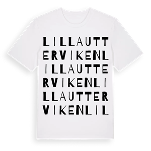 Lilla Utterviken ordlek t-shirt – ekologisk bomull t-shirt från Pinshirt