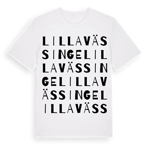 Lilla Vässinge ordlek t-shirt – ekologisk bomull t-shirt från Pinshirt