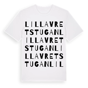 Lilla Vretstugan ordlek t-shirt – ekologisk bomull t-shirt från Pinshirt