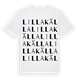 Lillakälla ordlek t-shirt