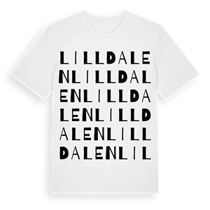 Lilldalen ordlek t-shirt – ekologisk bomull t-shirt från Pinshirt