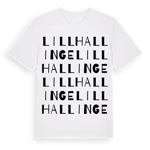 Lillhallinge ordlek t-shirt – ekologisk bomull t-shirt från Pinshirt