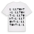 Lilltomta ordlek t-shirt