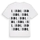 Lind ordlek t-shirt
