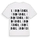 Lindäng ordlek t-shirt