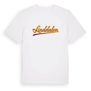 Linddalen baseball t-shirt – ekologisk bomull t-shirt från Pinshirt