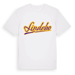 Lindebo baseball t-shirt – ekologisk bomull t-shirt från Pinshirt