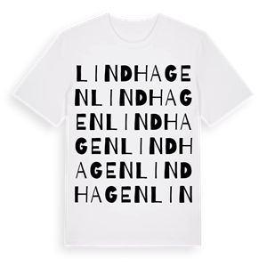 Lindhagen ordlek t-shirt – ekologisk bomull t-shirt från Pinshirt