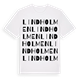 Lindholmen ordlek t-shirt